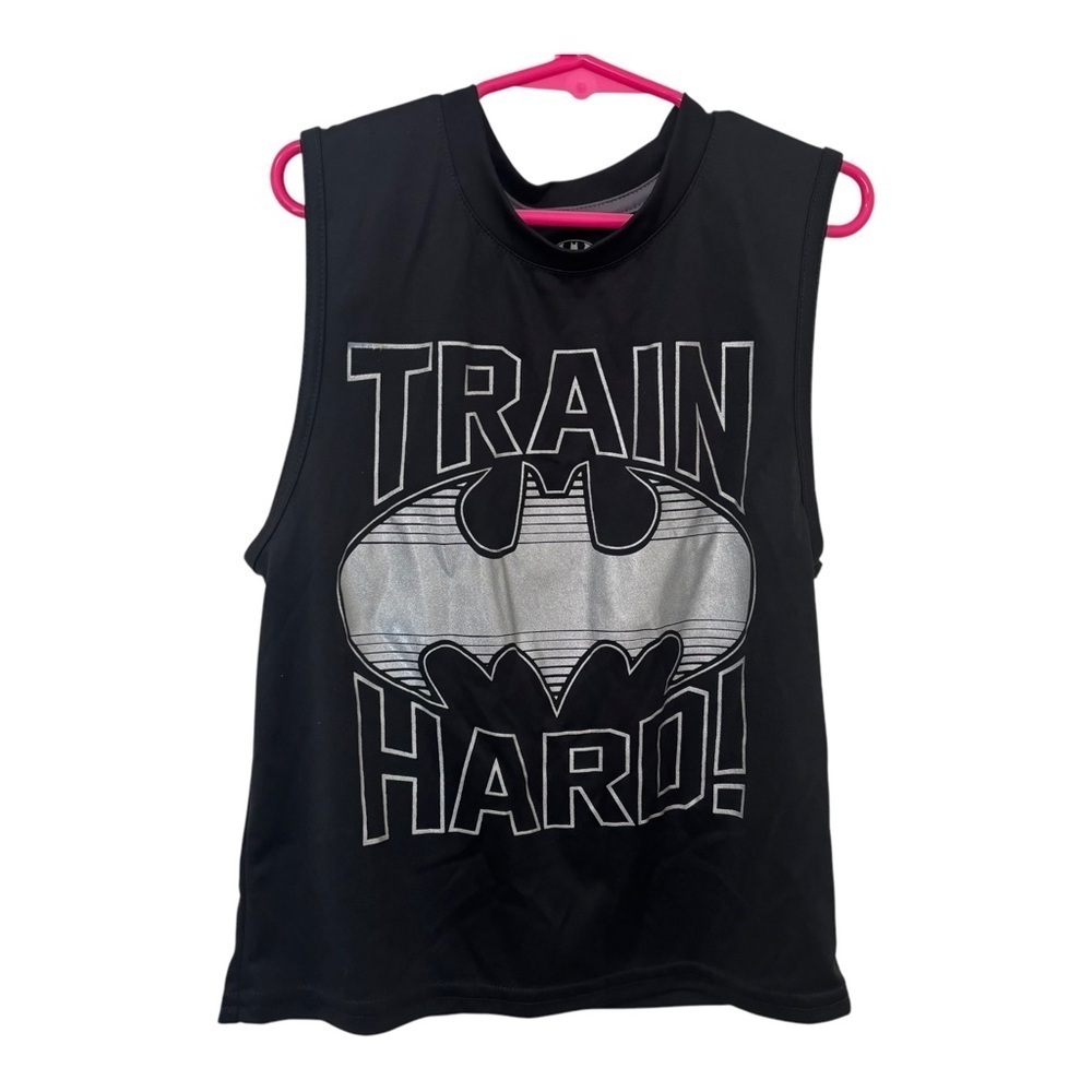 3/$15 Batman Black Kids Sleeveless tank top XS